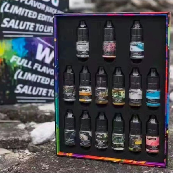 Original Wdg Full Flavor Nicotine Salt Vape E-Juice Set ( Limited Edition) 30ml 35mg 18 Bottles free shipping