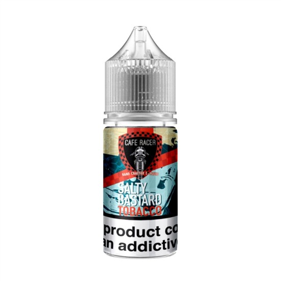 Original Cafe Racer Salty Bastard Nic Salt E-Liquid Vape Juice E-Juice 30ml For MTL and Pod System free shipping