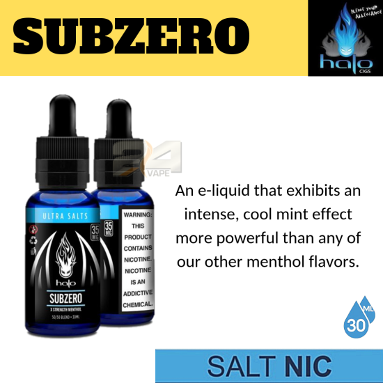 Original HALO Ultra Nicotine Salt Vape Juice E-liquid free shipping