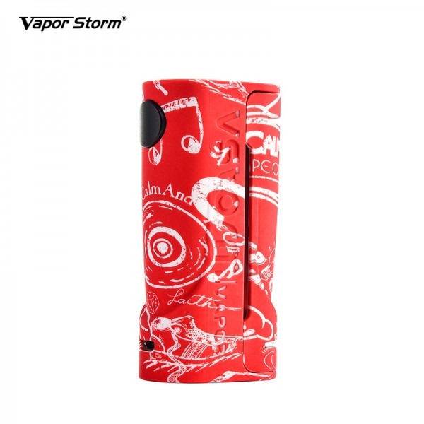 New Vapor Storm ECO Electronic Cigarette Semi-mechanical 90W Vapor Box Mod For Vapor Starter free shipping