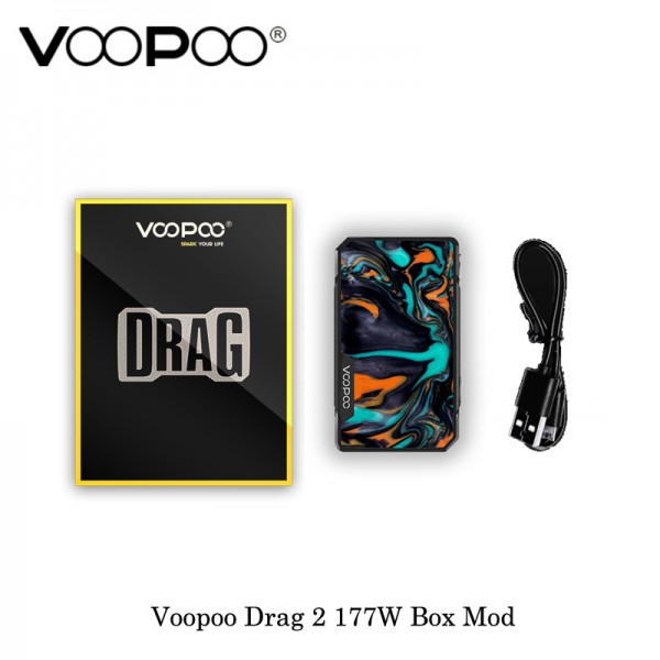 Original VOOPOO DRAG 2 177W TC Box MOD free shipping