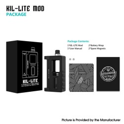 Original 60W Ambition Mods x KILIC Kil-Lite Boro Box Mod with Ambition Chipset (Free Shipping Worldwide)