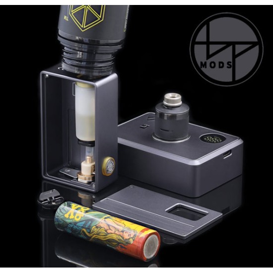 Original BP MODS X Dovpo Bushido Single 18650 Vape MECH Squonk Mod free shipping