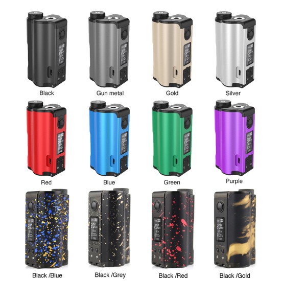 Original 200W Dovpo Topside Dual TC Squonk Squonker Mod free shipping