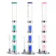 Original LTQ Vapor Aurora Kit  Water Pipe Smoking Set Glass Bong with LED Light (Free Shipping)