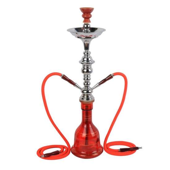 22" 2 Hose Shisha Hookah Complete Set free shipping