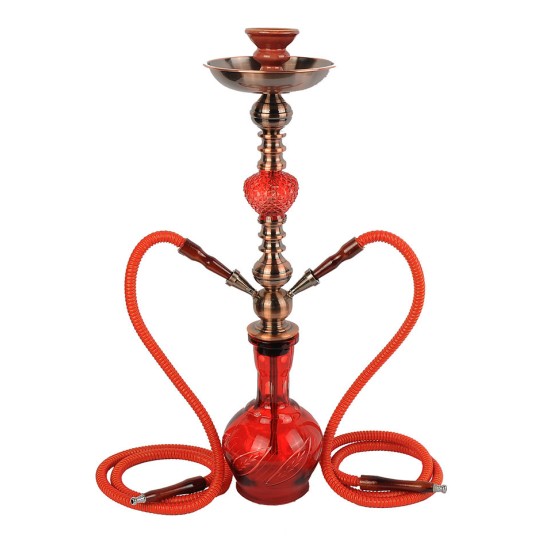 22" 2 Hose Shisha Hookah Complete Set free shipping