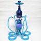 30" 4 Hose Shisha Hookah Complete Set with Rechargeable LED Lights free shipping