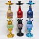 30" 4 Hose Shisha Hookah Complete Set with Rechargeable LED Lights free shipping