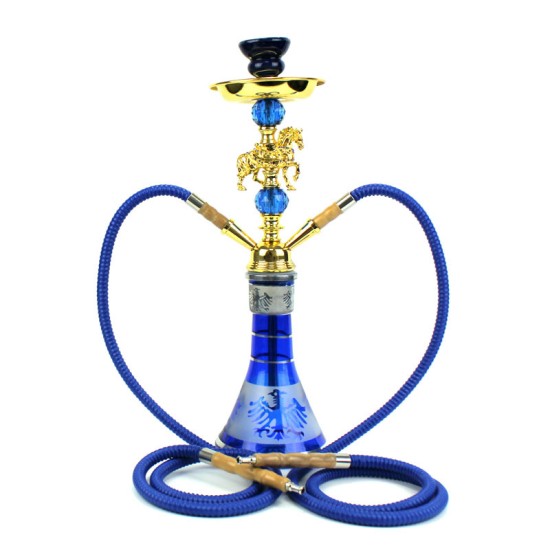 18" 2 Hose Hookah Set free shipping