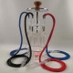 23" Premium 4 Hose Hookah Shisha Complete Set With LED Light fee shipping