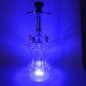 23" Premium 4 Hose Hookah Shisha Complete Set With LED Light fee shipping