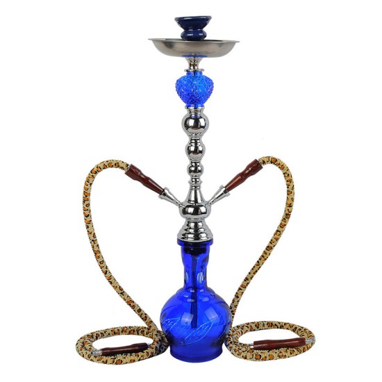 22" 2 Hose Shisha Hookah Complete Set free shipping