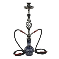 22" 2 Hose Shisha Hookah Complete Set free shipping