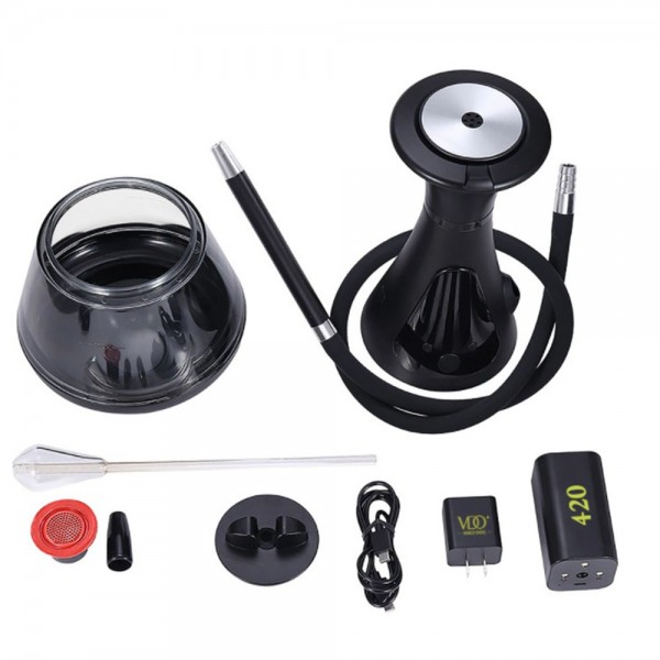 Rechargeable Electronic E-Hookah Shisha Arabian Water Pipe Pot with LED Display (Free Shipping)