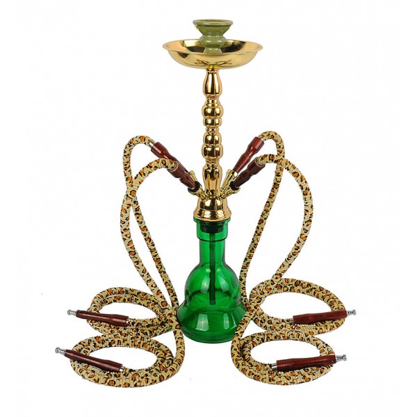 26" 4 Hose Shisha Hookah Complete Set free shipping