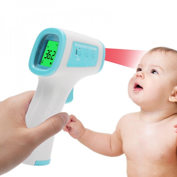 Non-contact Forehead Medical Infrared Thermometer for Children and Adults free shipping