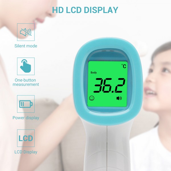 Non-contact Forehead Medical Infrared Thermometer for Children and Adults free shipping