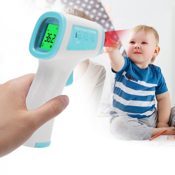 Non-contact Forehead Medical Infrared Thermometer for Children and Adults free shipping