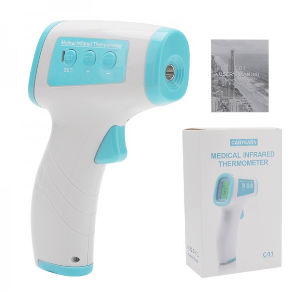 Non-contact Forehead Medical Infrared Thermometer for Children and Adults free shipping