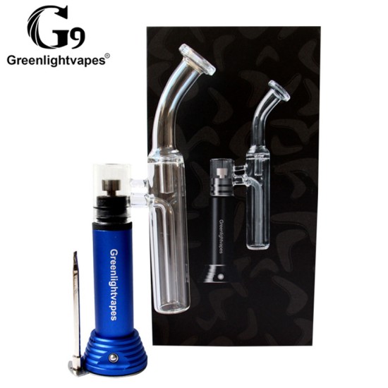 Original Greenlightvape G9 Mini Henail Enail Pocket Portable Rig Dab Bong Wax Pen Vaporizer 1500mah With Replaceable Heating Base free shipping