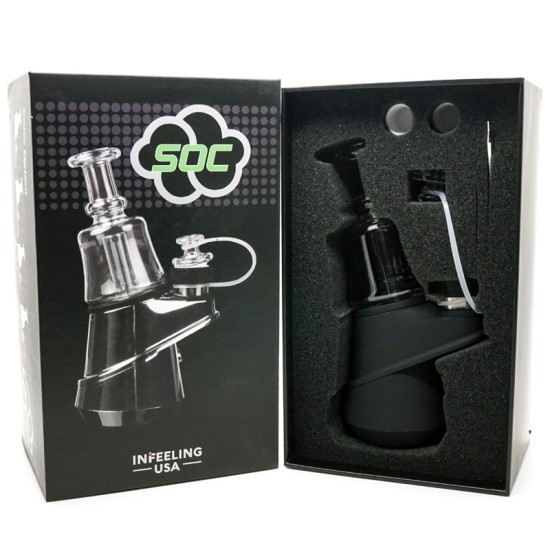 Original SOC Enail Concentrate Portable Dab Rig Dry Herb Wax Kit free shipping