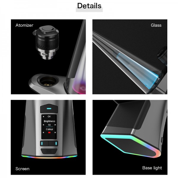 Original Waterproof Mingvape Luxo Automatic Rig Electric Dab Rig with Wireless Battery Charging (Free Shipping)